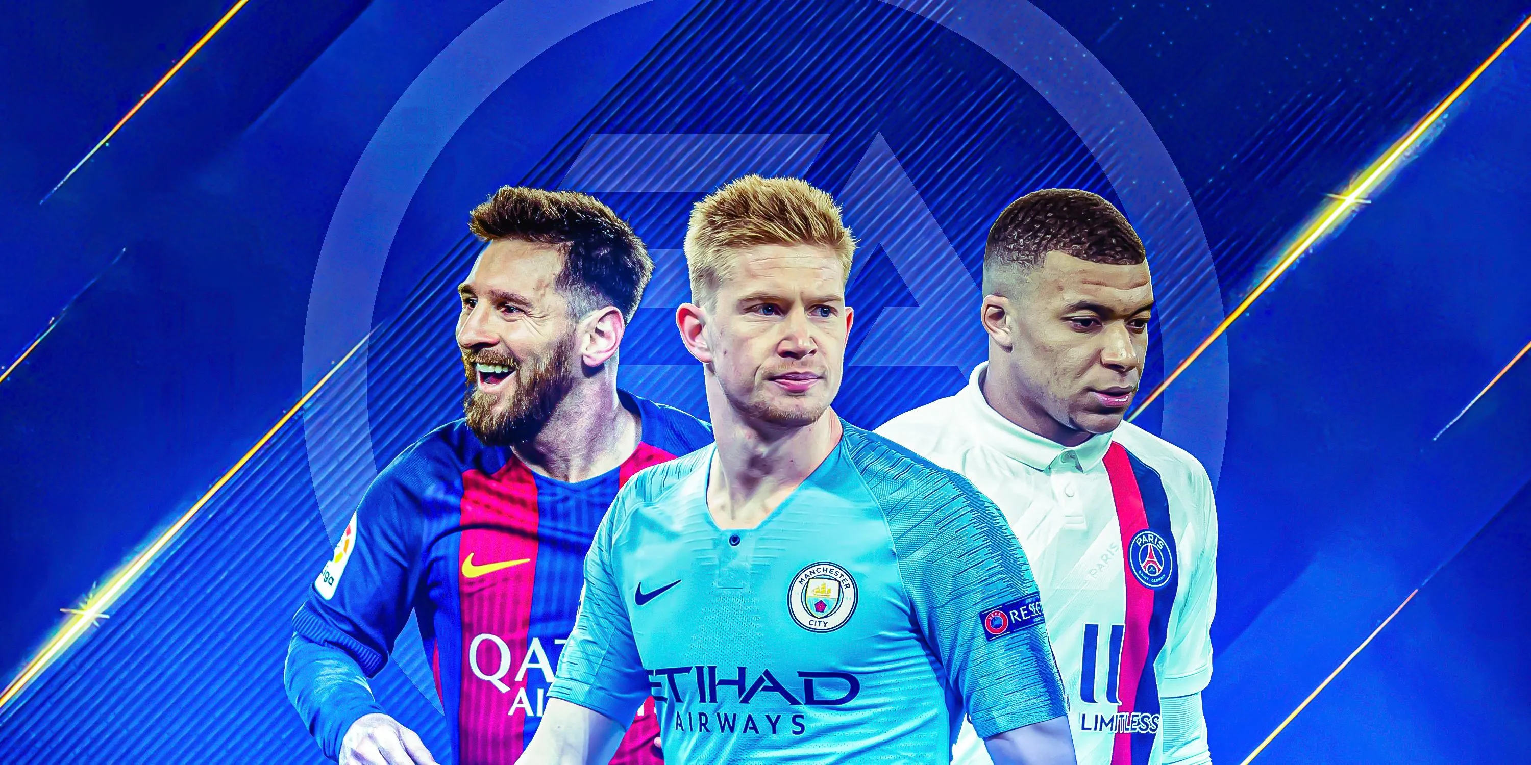 De Bruyne, Messi và Mbappe trong các thẻ TOTS EA Sports FC