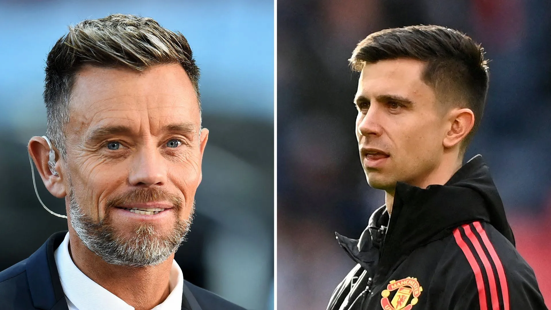 HLV Eric Ramsay và cựu cầu thủ Lee Hendrie tại câu lạc bộ Southampton, thảo luận về chiến lược của đội bóng