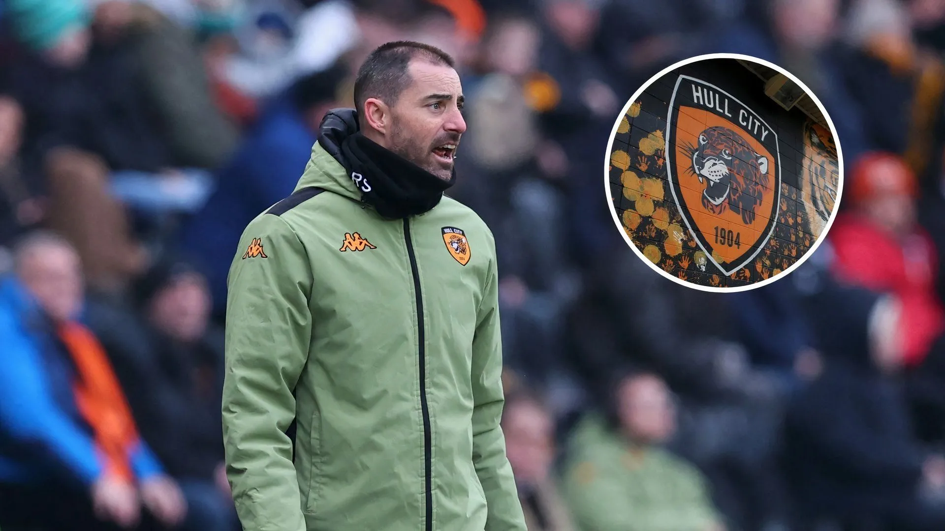 HLV Ruben Selles chỉ đạo chiến thuật cho Hull City