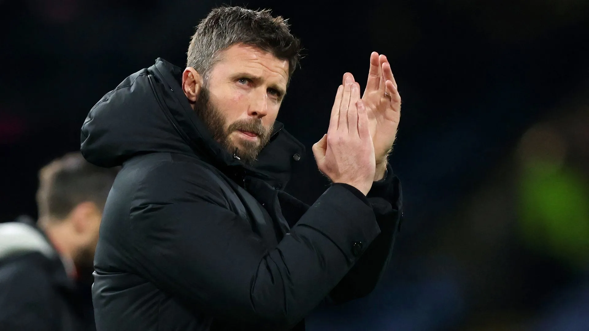 Michael Carrick trên băng ghế huấn luyện của Middlesbrough