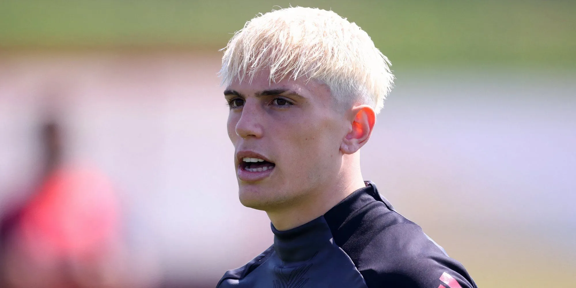 Cầu thủ chạy cánh Alejandro Garnacho của Manchester United, mục tiêu được cho là của Arsenal