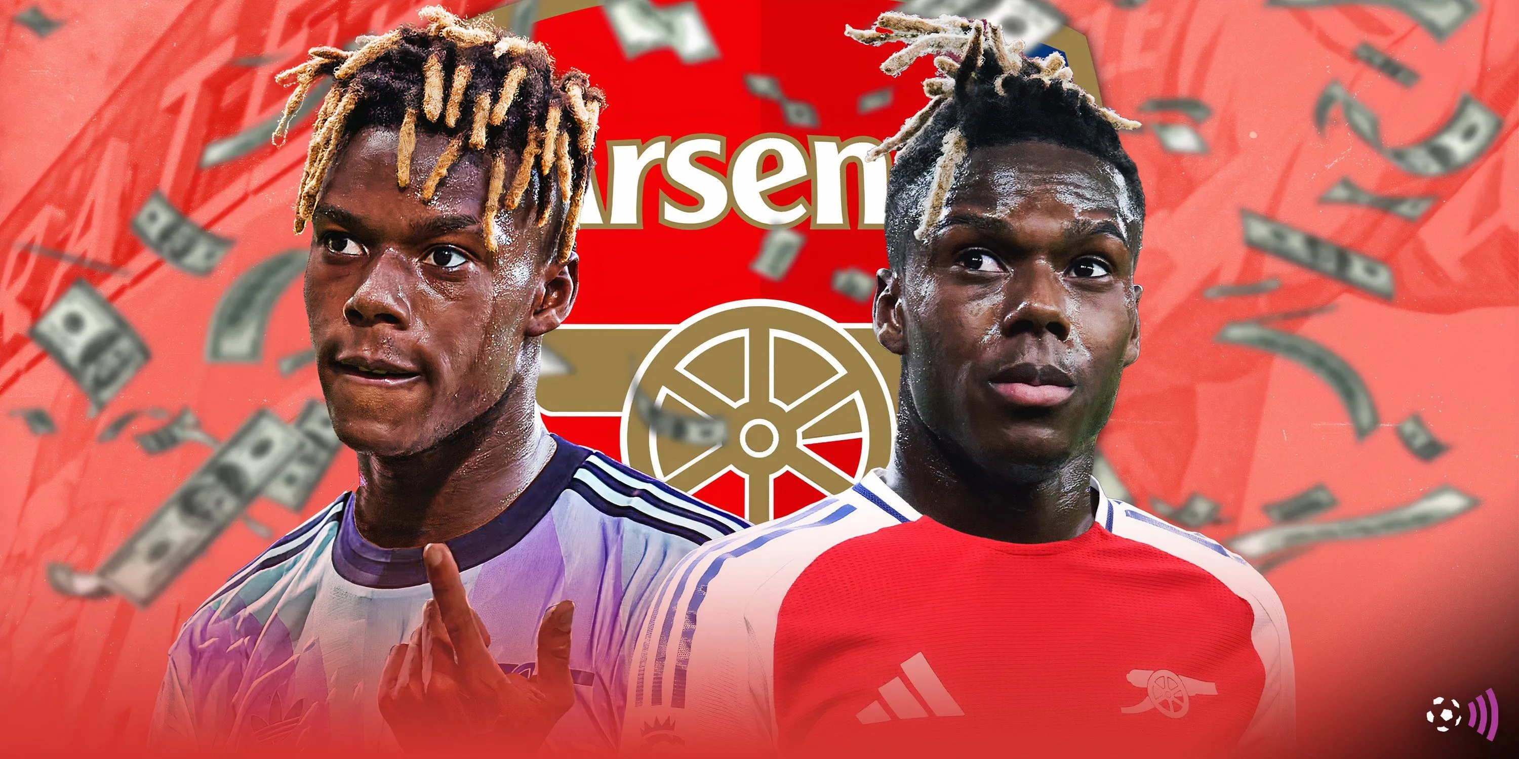 Nico Williams trong màu áo Athletic Bilbao được Arsenal theo đuổi