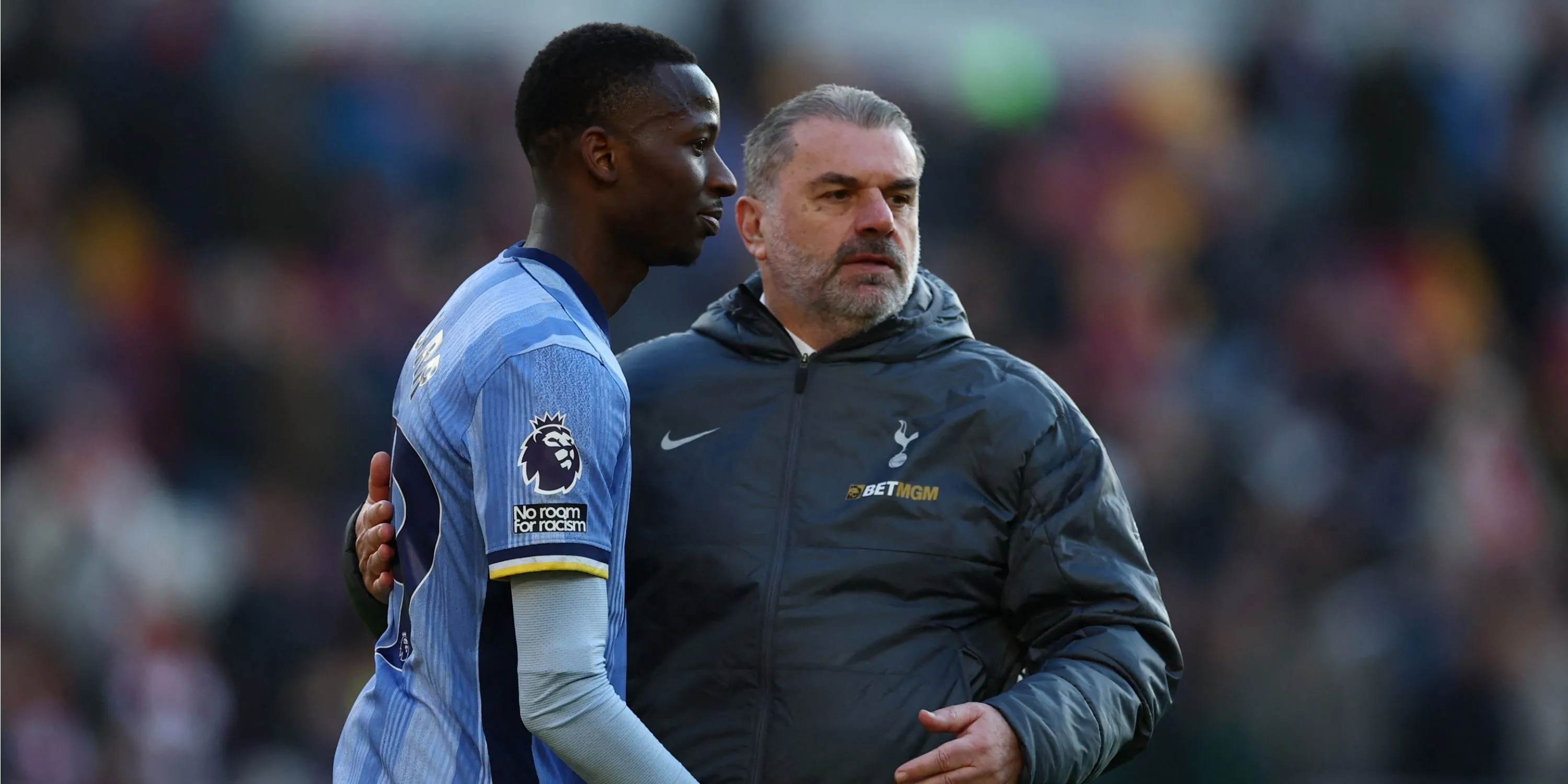 Tiền vệ Pape Matar Sarr của Tottenham Hotspur.