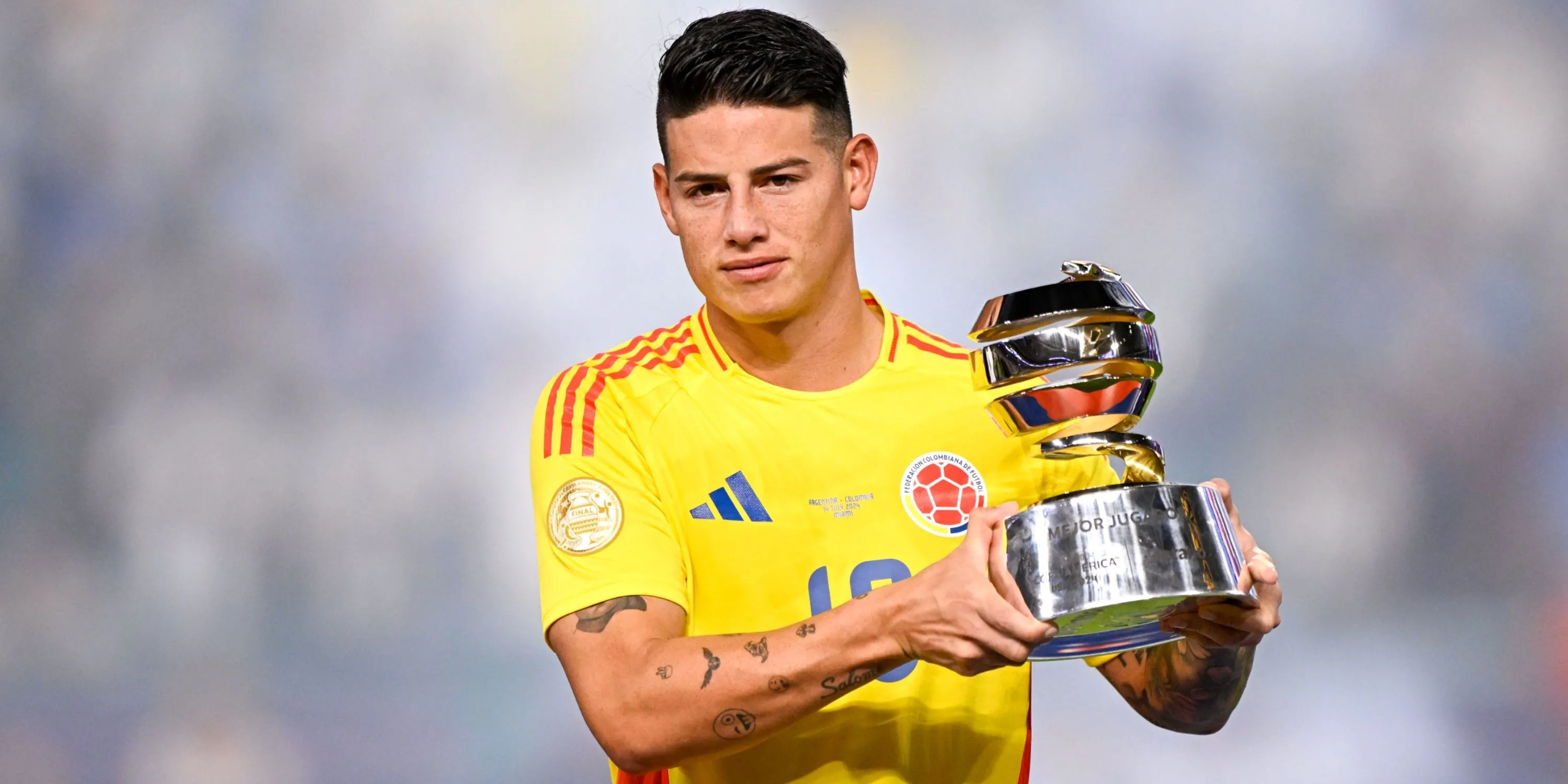 James Rodriguez của đội tuyển Colombia