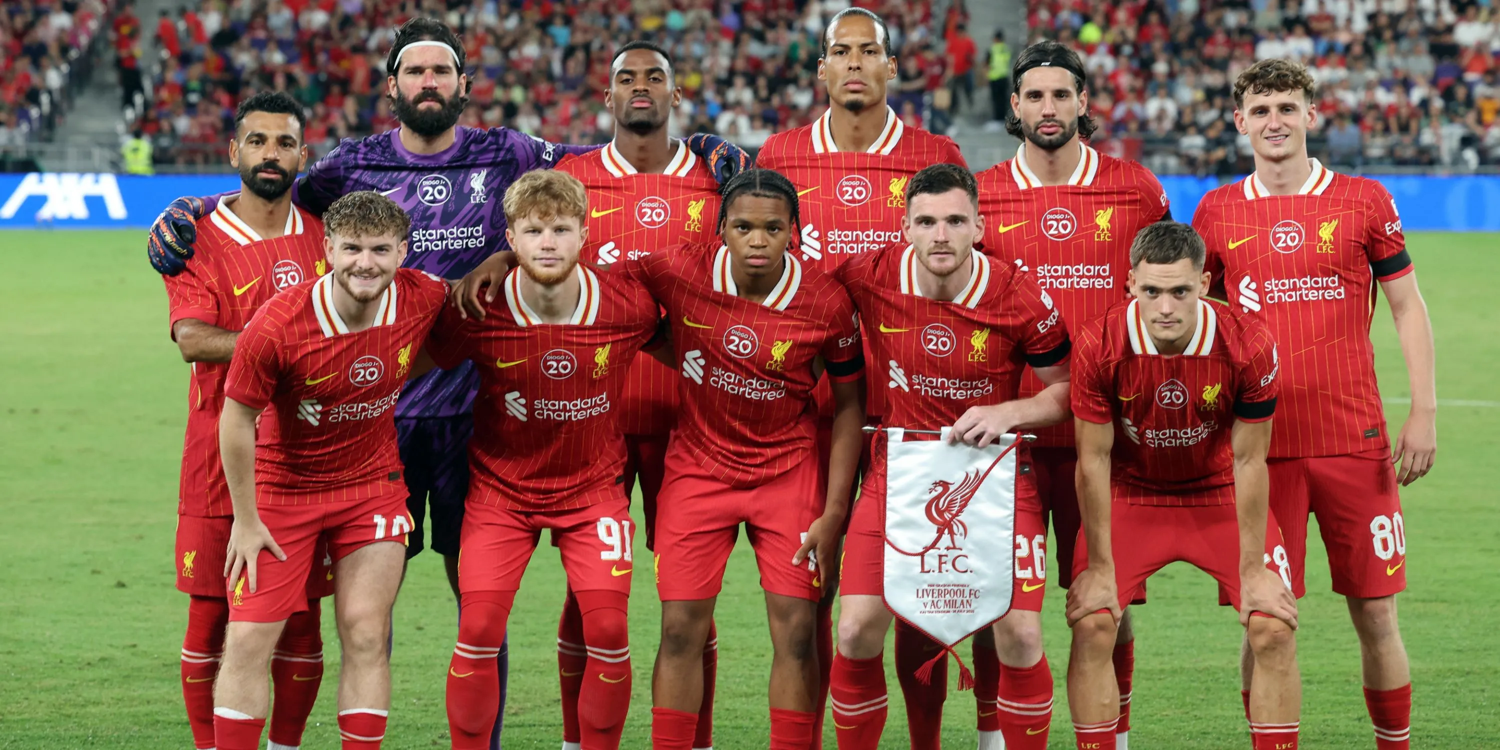 Rio Ngumoha, sao trẻ Liverpool gây ấn tượng trong trận gặp AC Milan