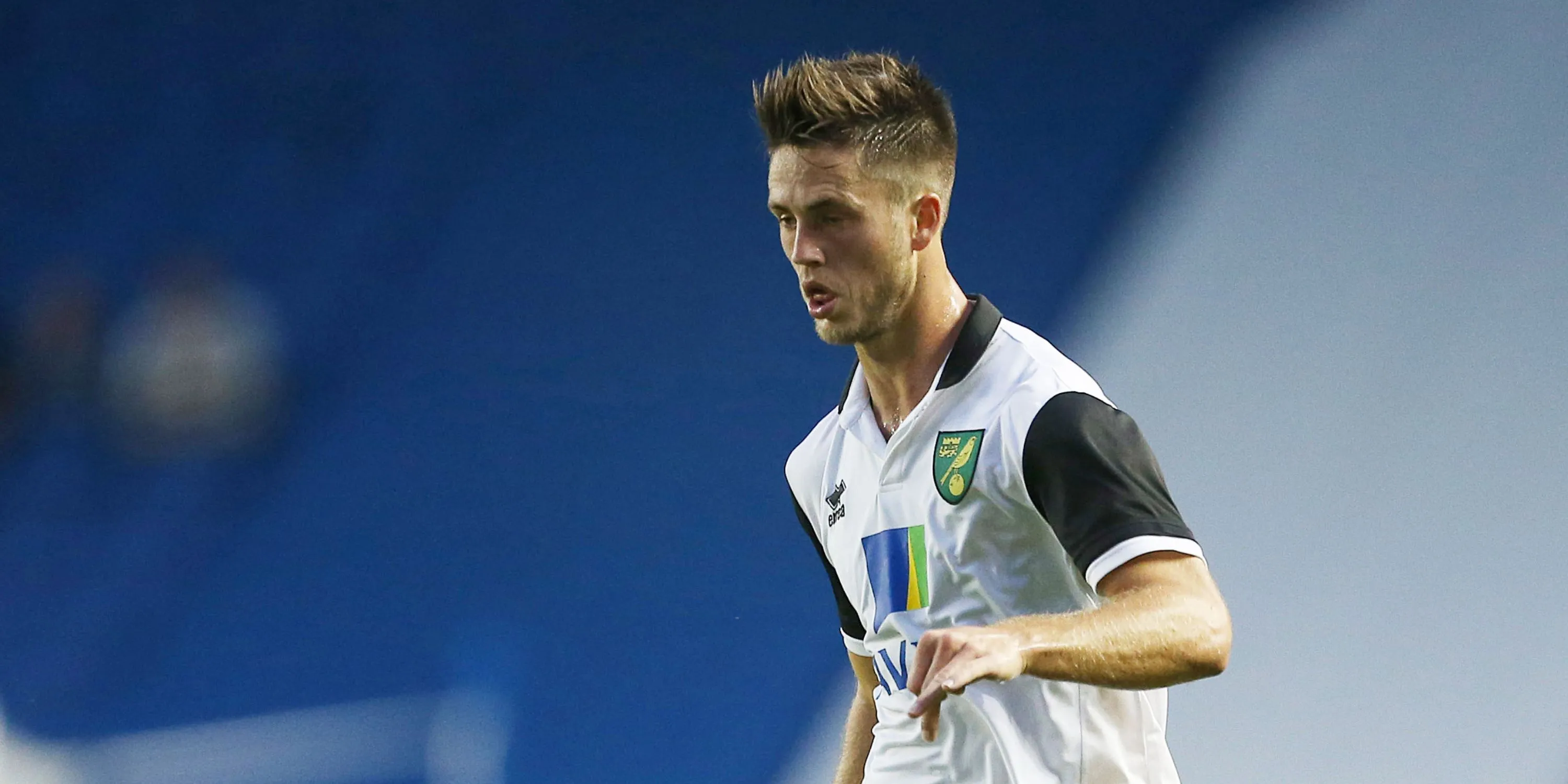 Tiền đạo Ricky van Wolfswinkel thi đấu cho Norwich City, ghi bàn ngay trận ra mắt nhưng sau đó &quot;tịt ngòi&quot; suốt 24 trận