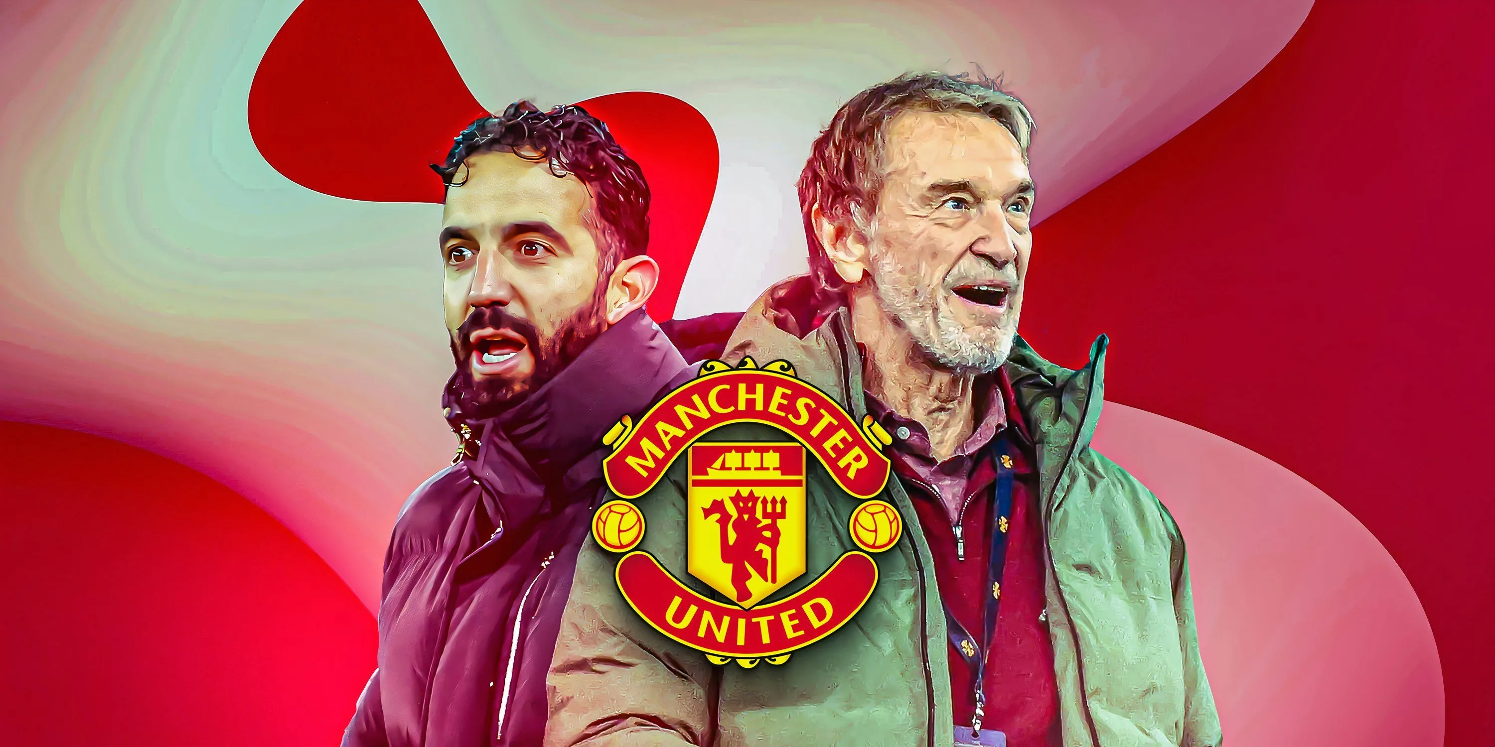 HLV Ruben Amorim và đồng sở hữu thiểu số Sir Jim Ratcliffe của Manchester United bàn bạc chiến lược chuyển nhượng.