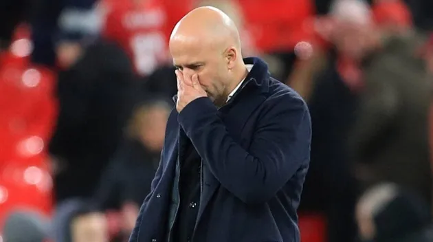 Đội bóng của Slot trượt dốc nhanh khó tin