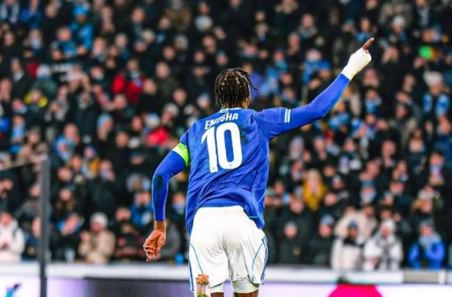 Emegha ghi bàn gỡ hòa cho Strasbourg